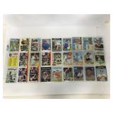 27 vintage baseball cards w/stars & HOF players