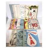 Lot of assorted vintage Programs