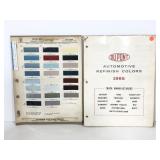Du Point & Ditzler vintage refinish vehicle colors