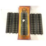 Rail King Real Trax straight train track pieces