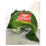 Miller High Life advertising blow up bass