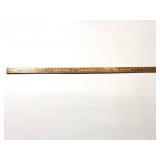 Standard Glass Co. advertising 48inch ruler