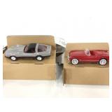 AMT 1954 and 1982 Chevy Corvette model cars