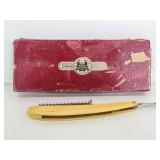 Vintage antique Durham Duplex straight razor