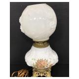 Vintage Gone with the Wind embossed lamp