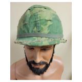 2 piece military helmet (inner and outer)