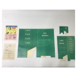 Vintage dry measure set from school