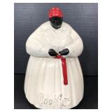 Vintage McCoy folk Americana ceramic cookie jar