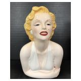 Marilyn Monroe ceramic collectible cookie jar