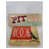 Vintage Rook & Pit Parker Brothers games