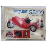 Vintage Jaguar SS100 1939 Classic model car