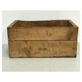 Vintage Wooden crate 26x16x12