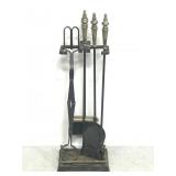 5 piece Fireplace tool set