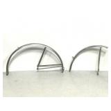 Set of chrome bicycle fenders unknown brand