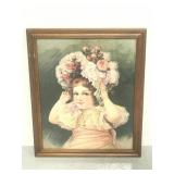 The new bonnet framed print