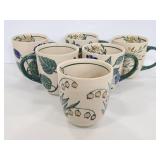 Set of 6 WR Family Bender Nancy 2000 mugs