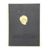 Vintage The Clinic college medical book