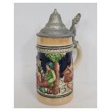 Small German beer stein