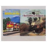 Two hardcover railroad books