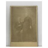 Antique portrait photograph mounted on card