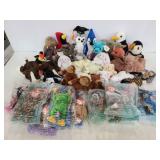Collection of TY beanie babies & others