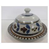 Stone pottery covered dish