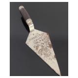 Charlotte Lodge No. 120 F & AM letter opener