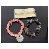 Three casual bracelets