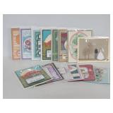 Fourteen new unopened assorted 3D cards