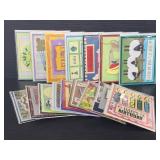 Sixteen new unopened birthday 3D cards