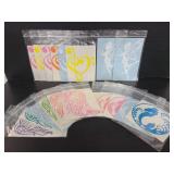 New music note, fairies & mermaids decal stickers