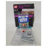 Three assorted sets of work screws