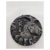 Ski Caberfae metal medallion