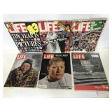 Lot of 6 vintage life magazines 30s-80s