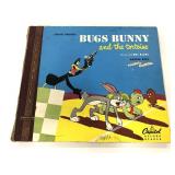 Vintage Bugs Bunny and the Tortoise book/ record