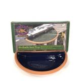 Art Line Classics terra cotta birdbath/ seed tray