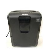 Fellowes black paper shredder