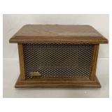 Small electric hearth warmer