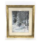 Jamison signed scenic framed print