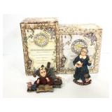 Two Boyds Bears & Friends Folkstones figurines
