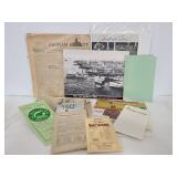 Assorted vintage ephemera