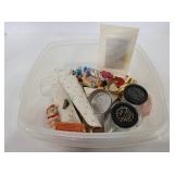 Collection of vintage figurines and knickknacks