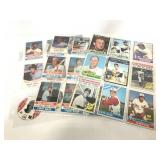 Baseball cards and card cutouts