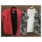 Banana Republic top and cardigans