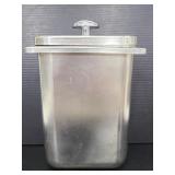 Vintage metal canister