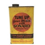 Vintage Sonard internal motor cleaner tin