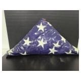 American flag in Gephart Funeral Home bag