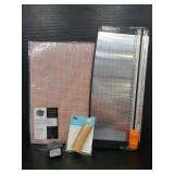 Magic mesh, Fiskars paper cuttet and ink