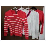 Four Raplh Lauren xs sweaters