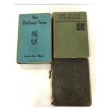 The Bobbsey Twins, GirlScout, and Animals books